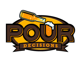 Pour Decisions  logo design by daywalker