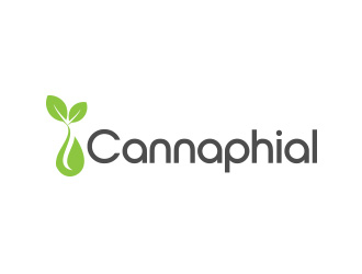 Cannaphial logo design by daanDesign