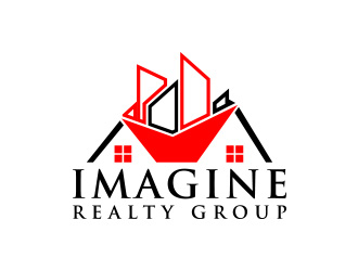 Imagine Realty Group logo design by daanDesign