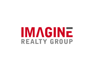 Imagine Realty Group logo design by pionsign