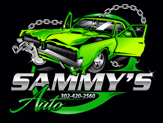 Sammy’s Auto logo design by Suvendu