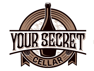 Your Secret Cellar logo design by LucidSketch
