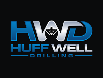 Huff Well Drilling logo design by Rizqy