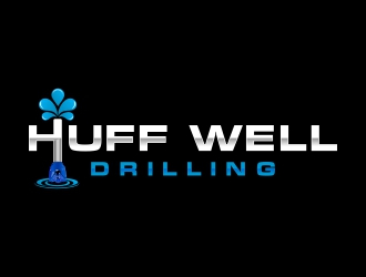 Huff Well Drilling logo design by rizuki