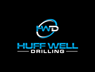 Huff Well Drilling logo design by afra_art