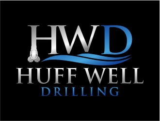 Huff Well Drilling logo design by cintoko