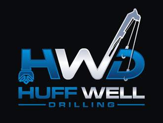 Huff Well Drilling logo design by Rizqy