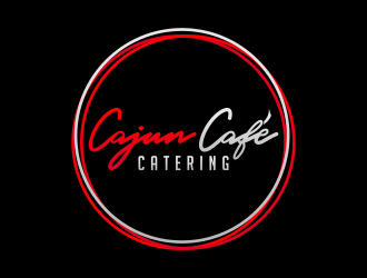 Cajun Café Catering logo design by glasslogo
