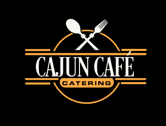 Cajun Café Catering logo design by ElonStark