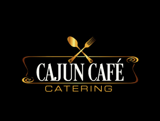 Cajun Café Catering logo design by ElonStark