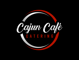 Cajun Café Catering logo design by GassPoll