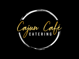 Cajun Café Catering logo design by GassPoll
