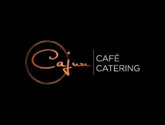 Cajun Café Catering logo design by wongndeso