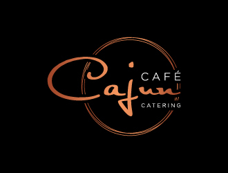 Cajun Café Catering logo design by wongndeso