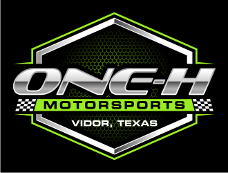 One-H Motorsports logo design by GemahRipah