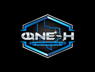 One-H Motorsports logo design by zinnia
