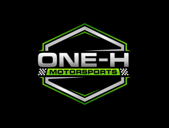 One-H Motorsports logo design by Humhum