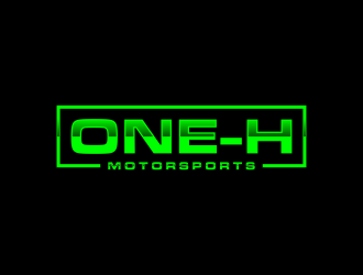 One-H Motorsports logo design by kurnia