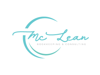 McLean Bookkeeping  - OR - McLean Bookkeeping & Consulting logo design by logogeek