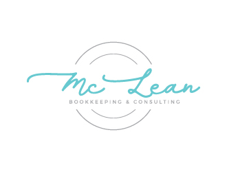 McLean Bookkeeping  - OR - McLean Bookkeeping & Consulting logo design by logogeek