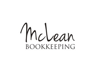 McLean Bookkeeping  - OR - McLean Bookkeeping & Consulting logo design by bombers