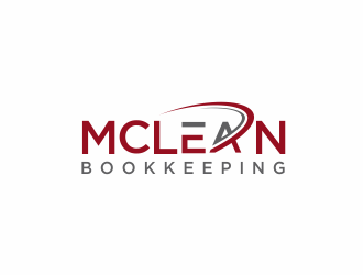 McLean Bookkeeping  - OR - McLean Bookkeeping & Consulting logo design by santrie