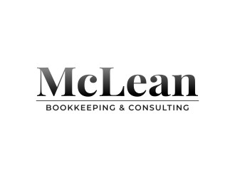 McLean Bookkeeping  - OR - McLean Bookkeeping & Consulting logo design by falah 7097