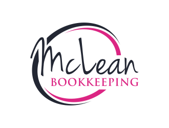 McLean Bookkeeping  - OR - McLean Bookkeeping & Consulting logo design by GassPoll
