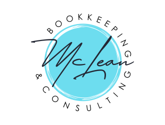 McLean Bookkeeping  - OR - McLean Bookkeeping & Consulting logo design by GassPoll