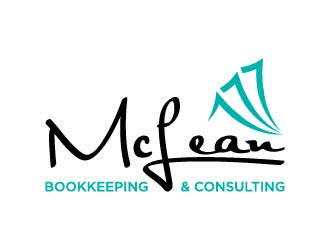 McLean Bookkeeping  - OR - McLean Bookkeeping & Consulting logo design by maserik