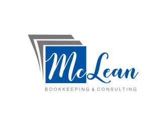 McLean Bookkeeping  - OR - McLean Bookkeeping & Consulting logo design by maspion