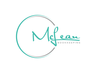 McLean Bookkeeping  - OR - McLean Bookkeeping & Consulting logo design by mukleyRx