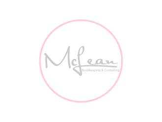 McLean Bookkeeping  - OR - McLean Bookkeeping & Consulting logo design by MUNAROH