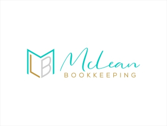 McLean Bookkeeping  - OR - McLean Bookkeeping & Consulting logo design by Shabbir