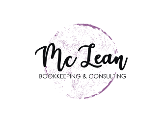 McLean Bookkeeping  - OR - McLean Bookkeeping & Consulting logo design by RatuCempaka