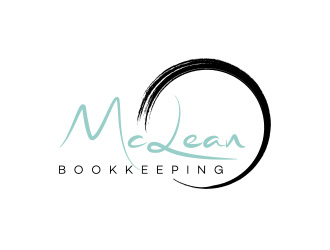 McLean Bookkeeping  - OR - McLean Bookkeeping & Consulting logo design by daanDesign