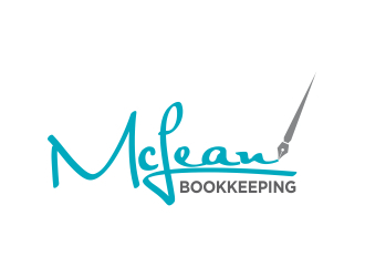 McLean Bookkeeping  - OR - McLean Bookkeeping & Consulting logo design by cikiyunn