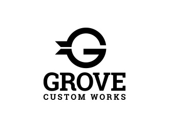 Grove Custom Works logo design by daanDesign
