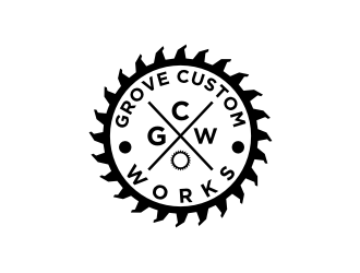 Grove Custom Works logo design by sodimejo