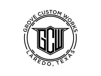 Grove Custom Works logo design by evdesign