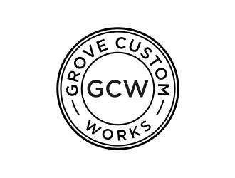 Grove Custom Works logo design by johana
