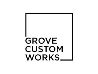 Grove Custom Works logo design by puthreeone
