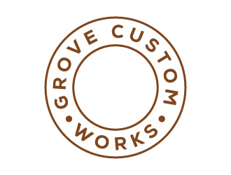 Grove Custom Works logo design by aryamaity
