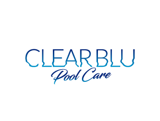 Clear BLU Pool Care logo design by czars