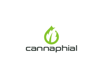 Cannaphial logo design by SmartTaste