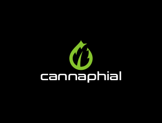 Cannaphial logo design by SmartTaste