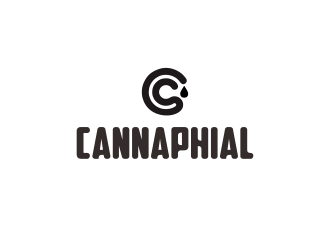 Cannaphial logo design by M J