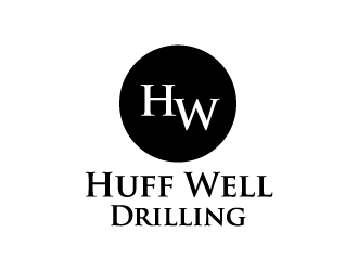 Huff Well Drilling logo design by syakira