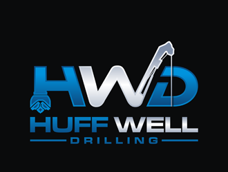 Huff Well Drilling logo design by Rizqy