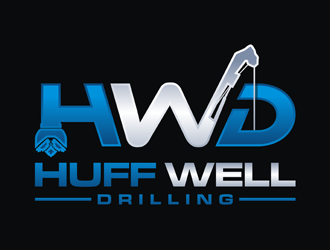 Huff Well Drilling logo design by Rizqy